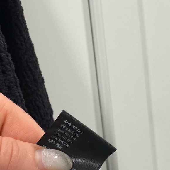 Free People Black Cowl Neck Chunky Sweater - Picture 6 of 6